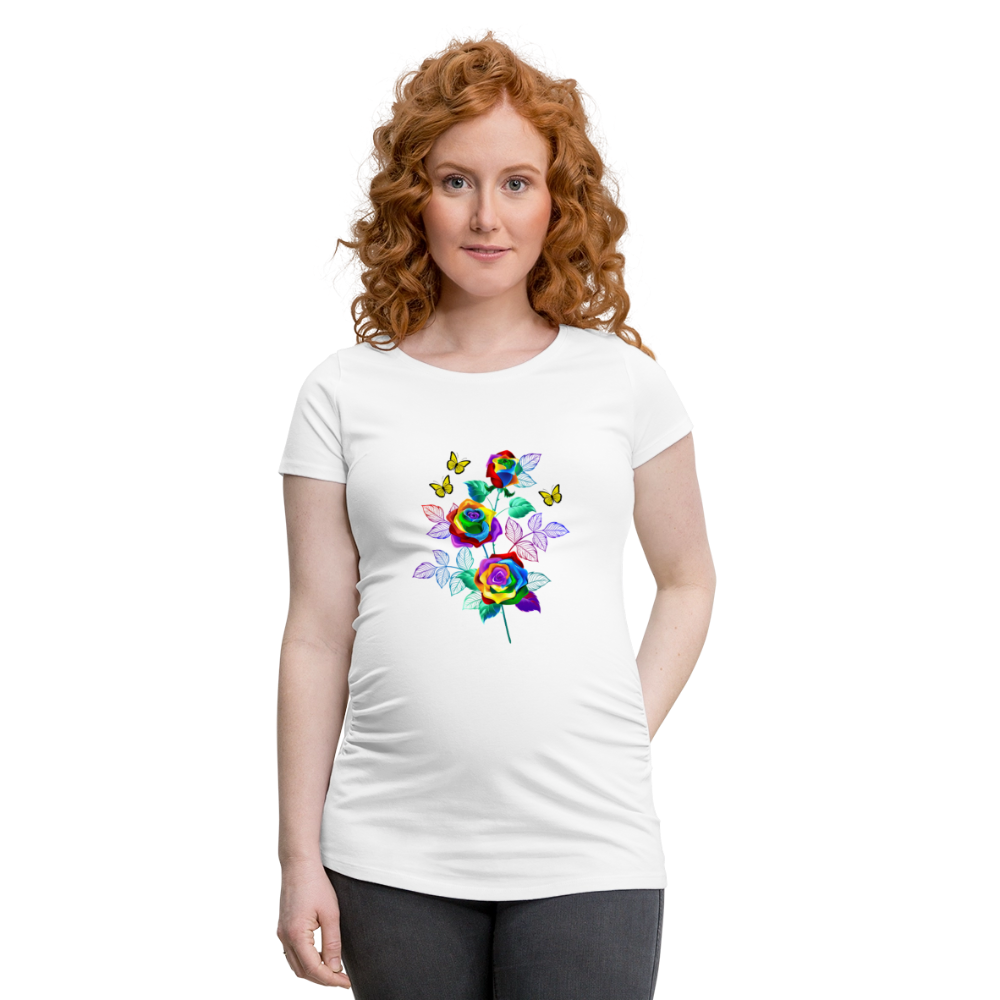 Frauen Schwangerschafts-T-Shirt - Weiß