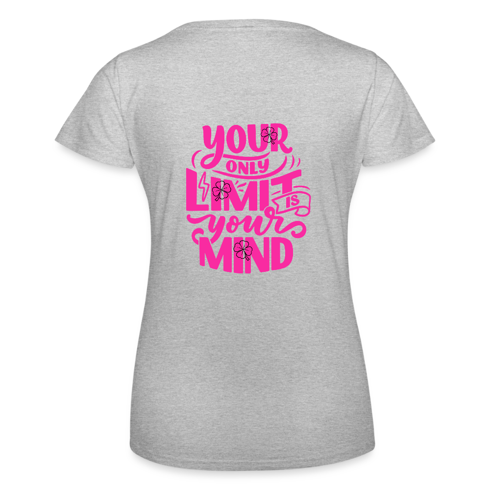Frauen-T-Shirt von Fruit of the Loom - Grau meliert