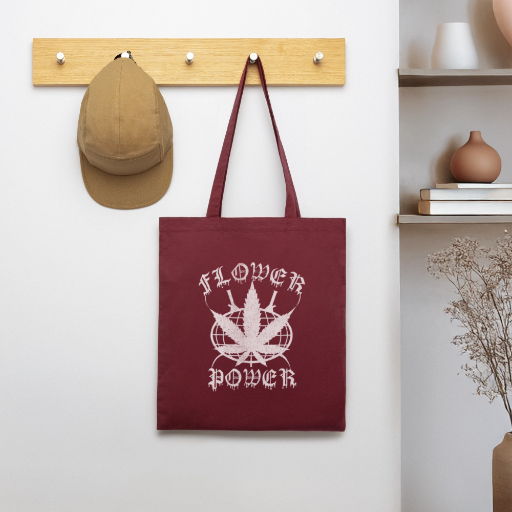 Stanley/Stella Bio-Stoffbeutel - Burgunderrot