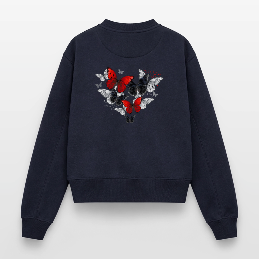 Relaxed Frauen Organic Sweatshirt - Navy