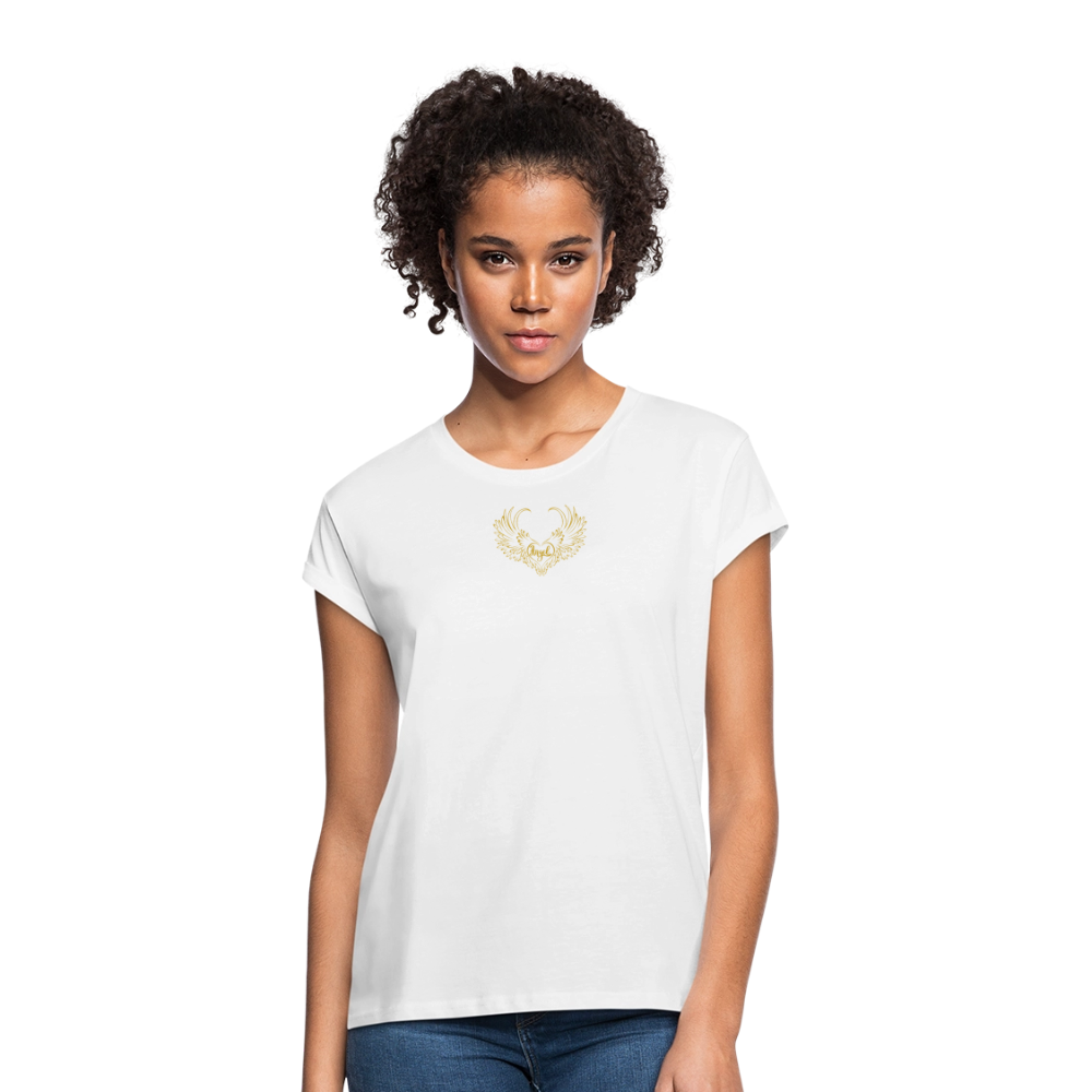 Frauen Oversize T-Shirt - Weiß