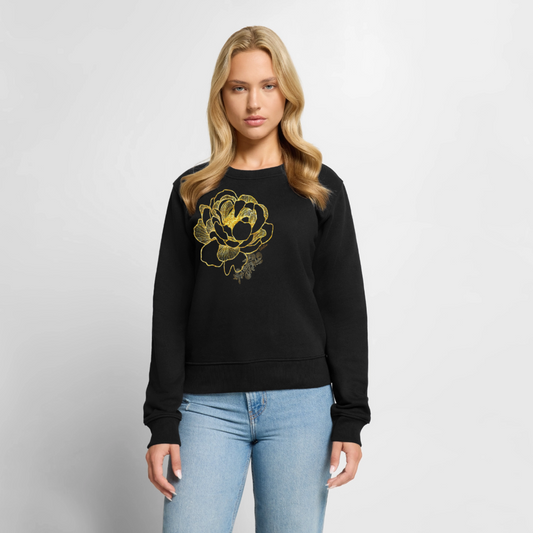 Frauen Premium Pullover - Schwarz