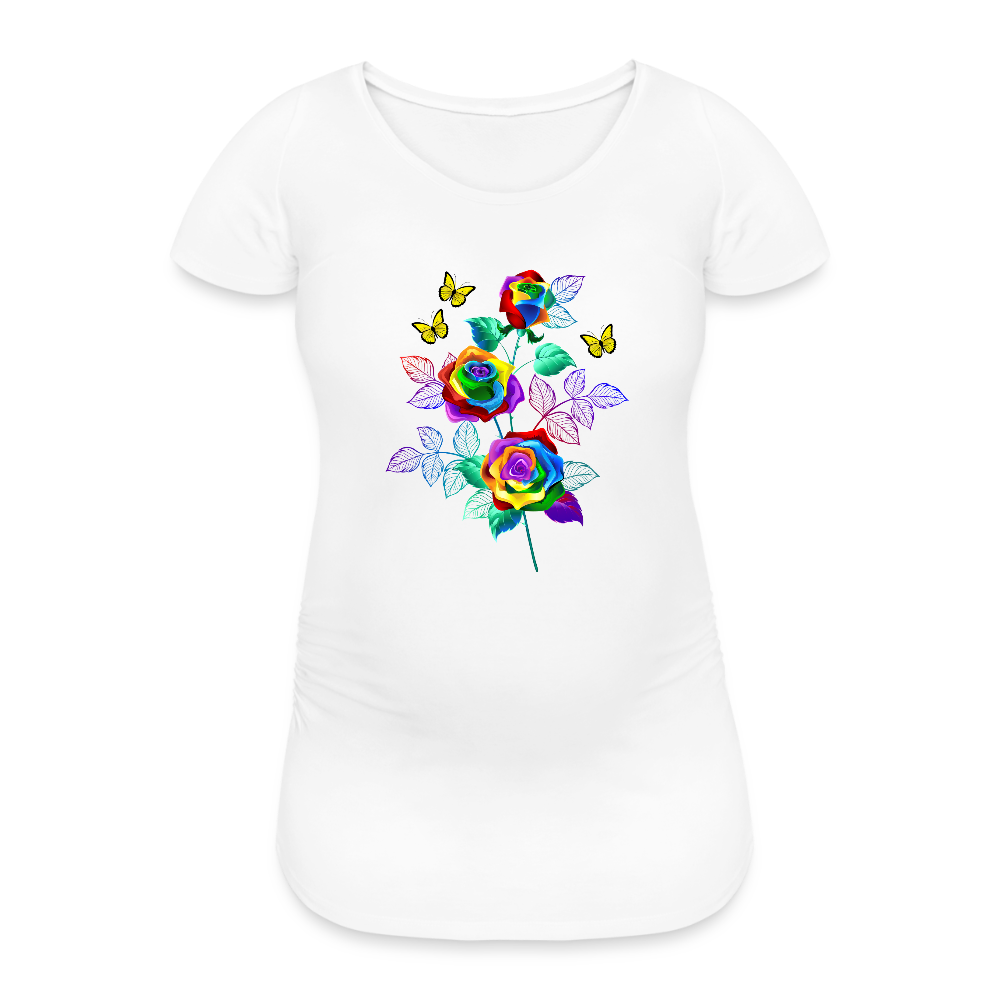 Frauen Schwangerschafts-T-Shirt - Weiß