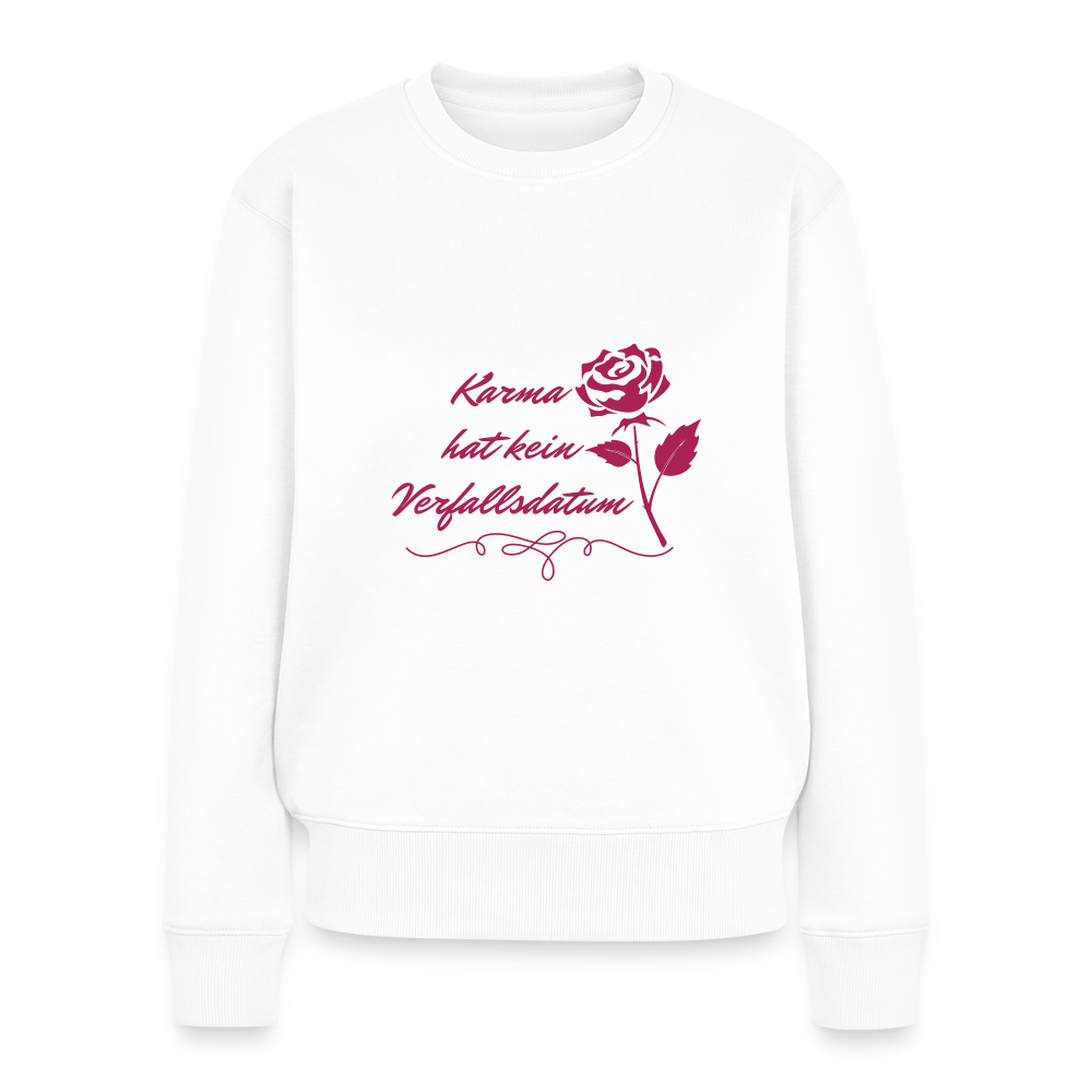 Frauen Premium Pullover - Weiß