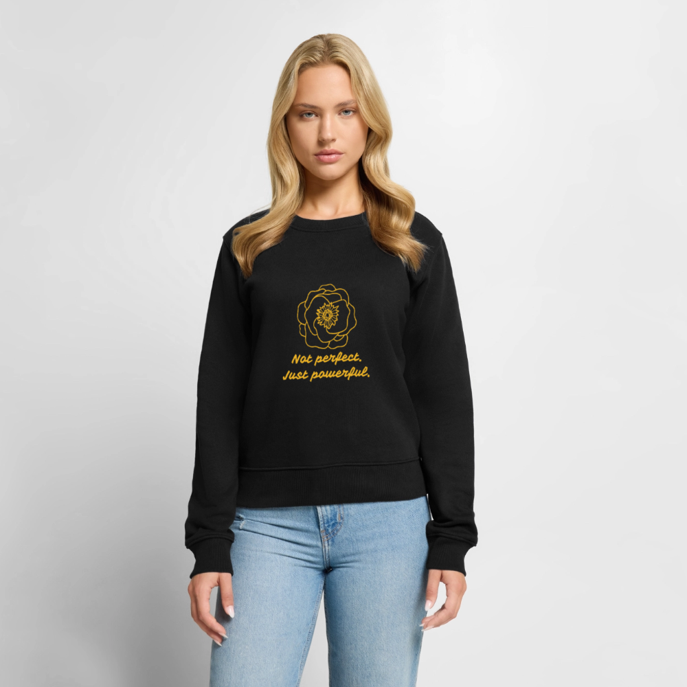 Frauen Premium Pullover - Schwarz