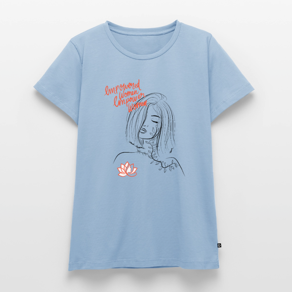 Frauen Premium T-Shirt - Hellblau