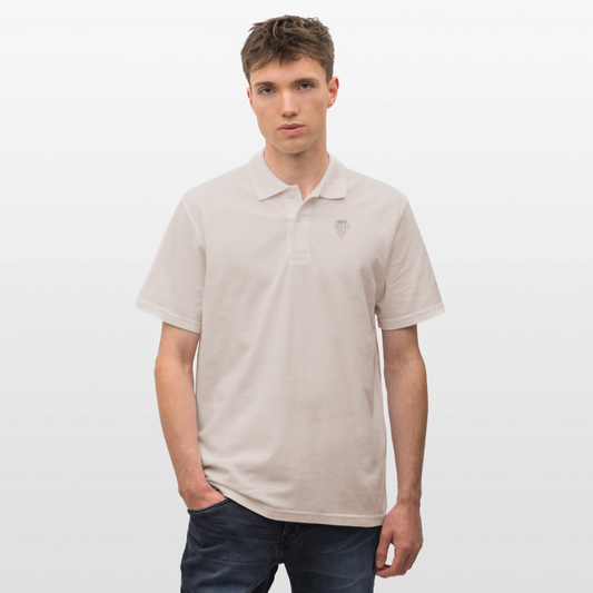 Männer Poloshirt - Beige