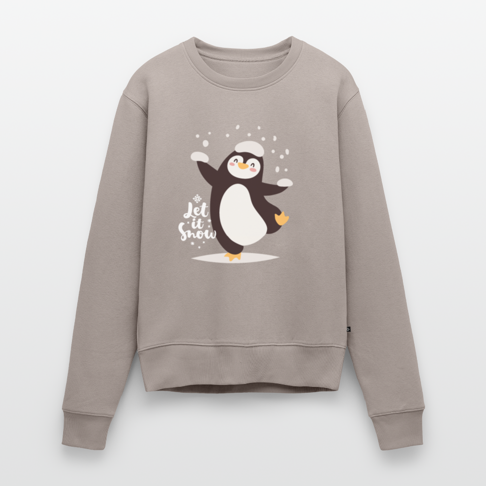 Frauen Premium Pullover - Taupe