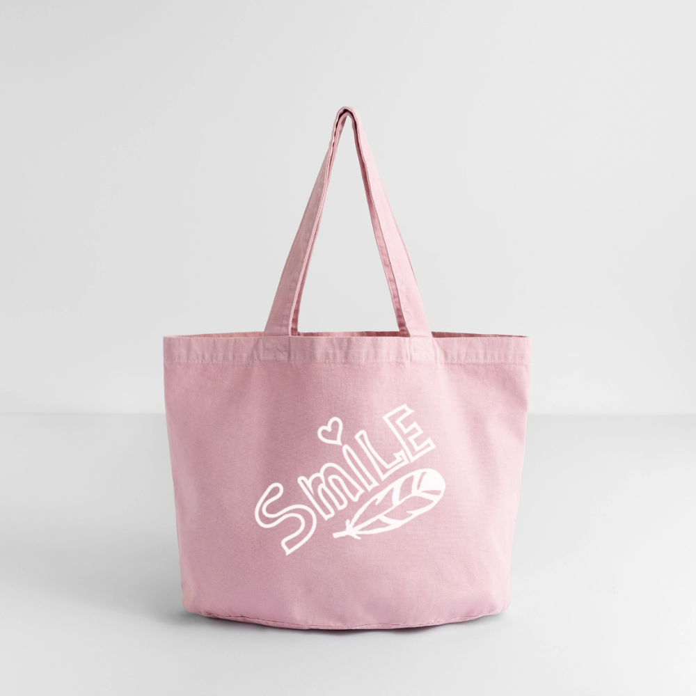 Vintage-Washed Shopper - Vintage Rosa