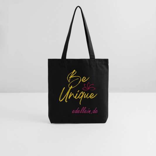 Stanley/Stella recycelter Heavyweight Stoffbeutel - Schwarz