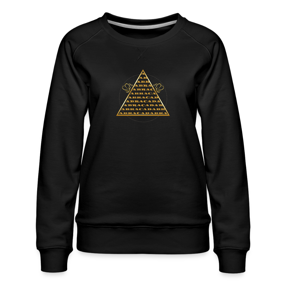 Frauen Premium Pullover - Schwarz