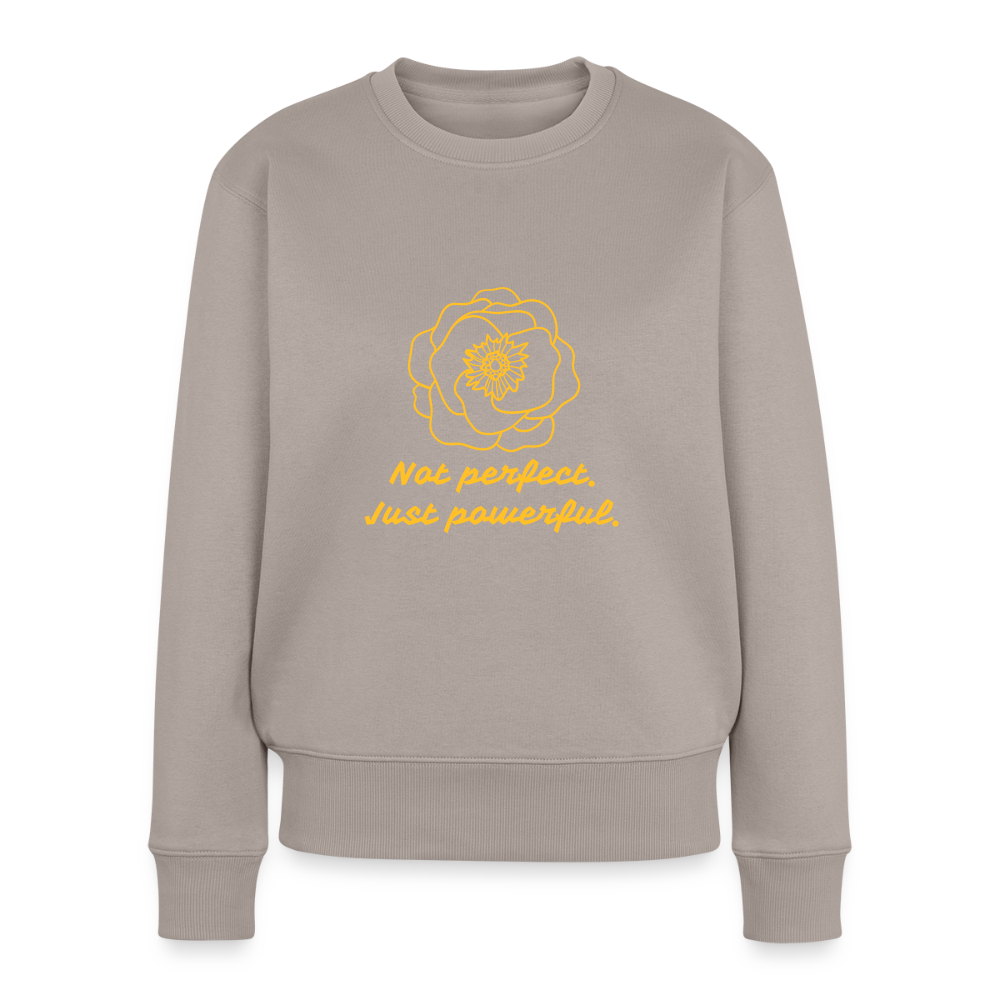 Frauen Premium Pullover - Taupe