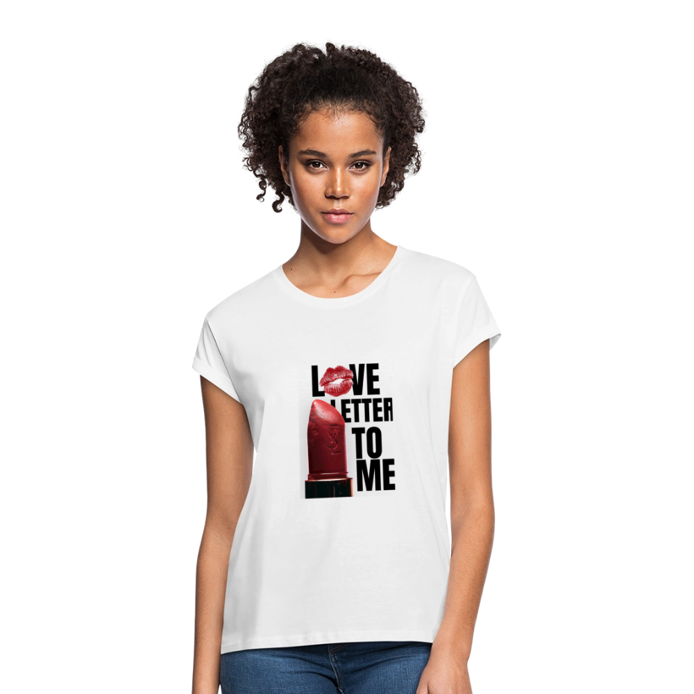 Frauen Oversize T-Shirt - Weiß