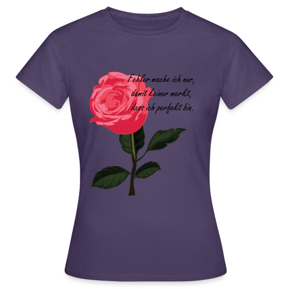 Women's T-Shirt - Dunkellila