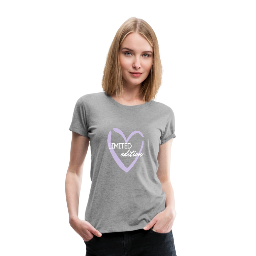 Frauen Premium T-Shirt - Grau meliert