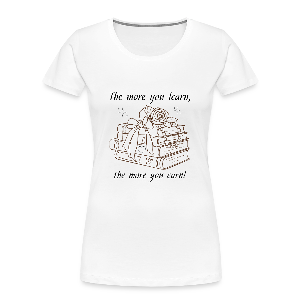 Frauen Premium Bio T-Shirt - Weiß