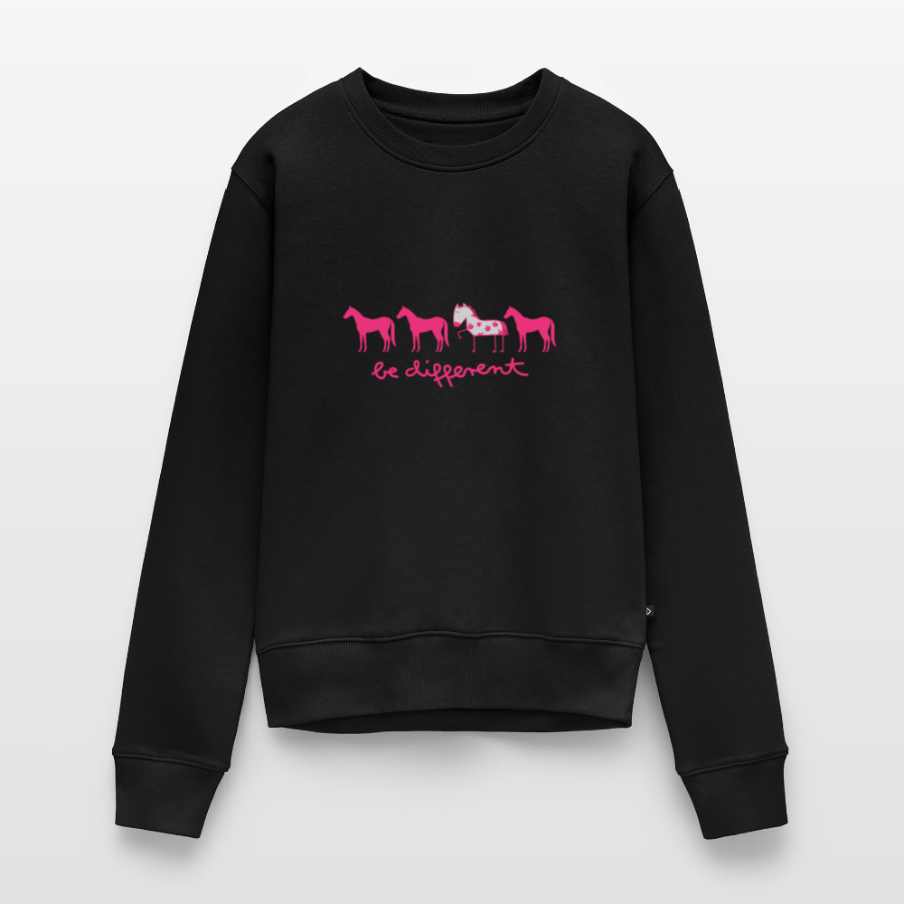 Frauen Premium Pullover - Schwarz