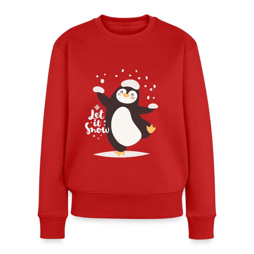Frauen Premium Pullover - Rot