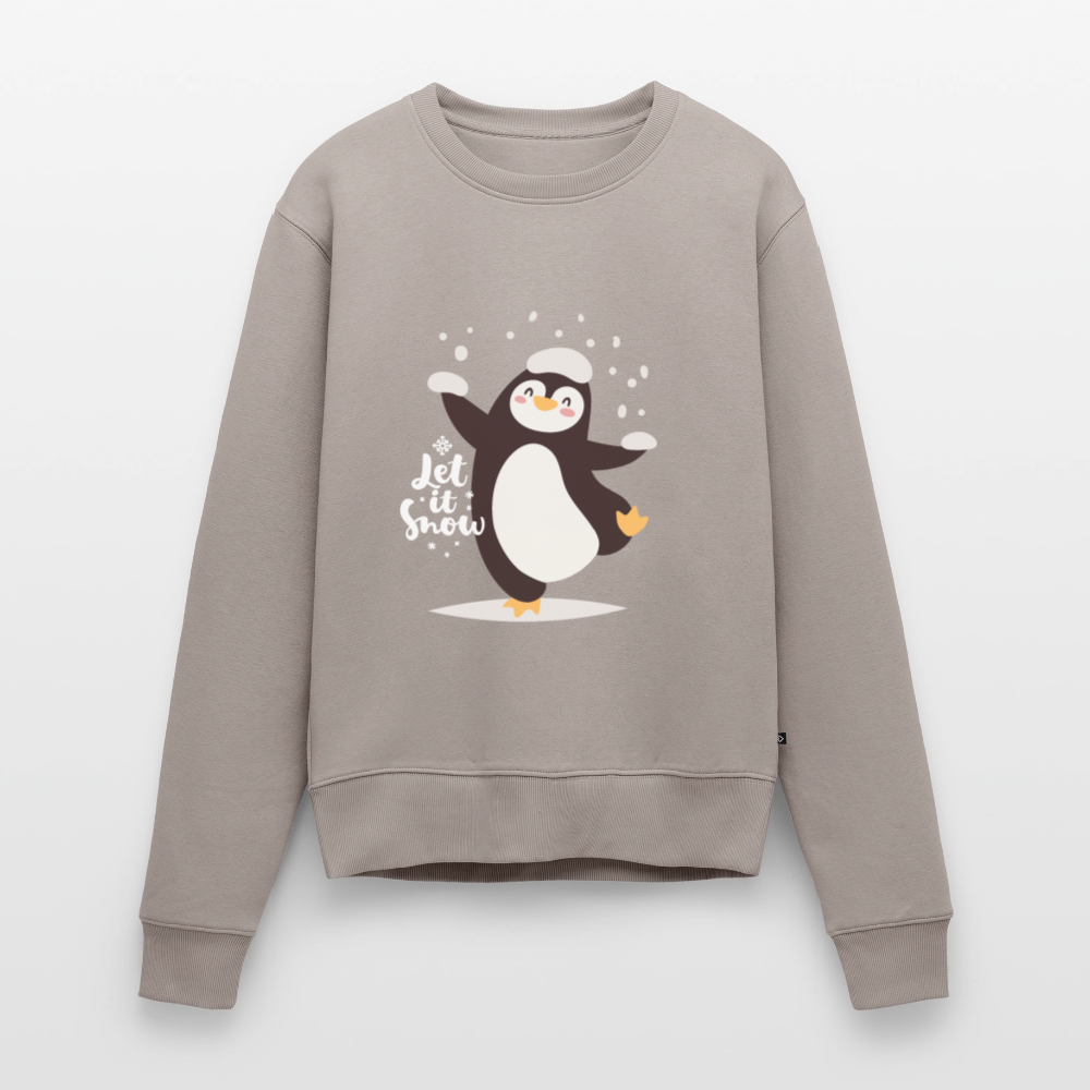 Frauen Premium Pullover - Taupe