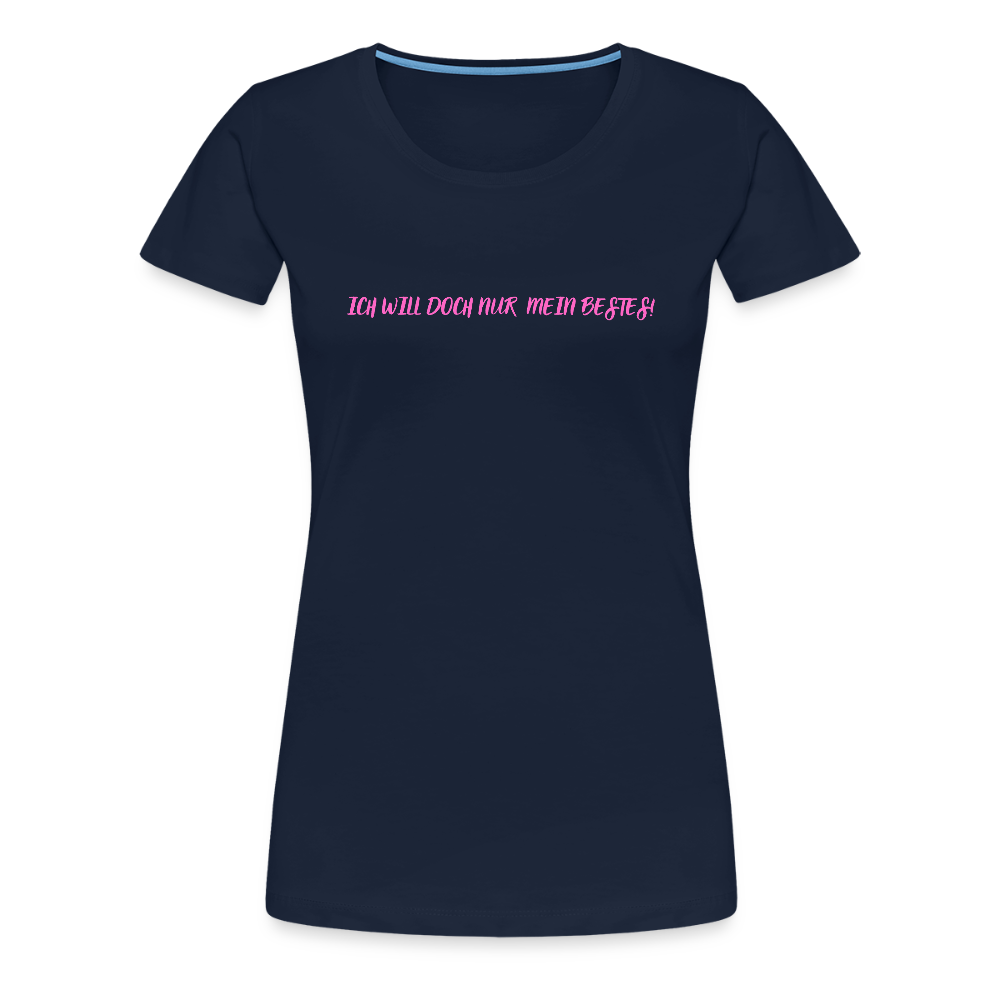 Frauen Premium T-Shirt - Navy