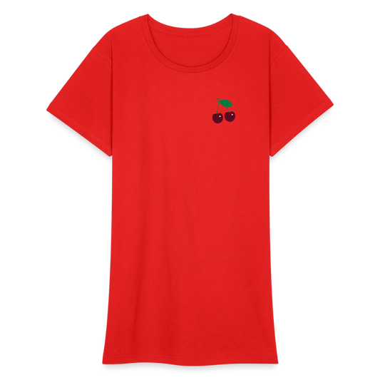 Frauen Gildan Heavy T-Shirt - Rot