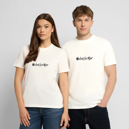 Unisex Bio-T-Shirt CREATOR - Naturweiß