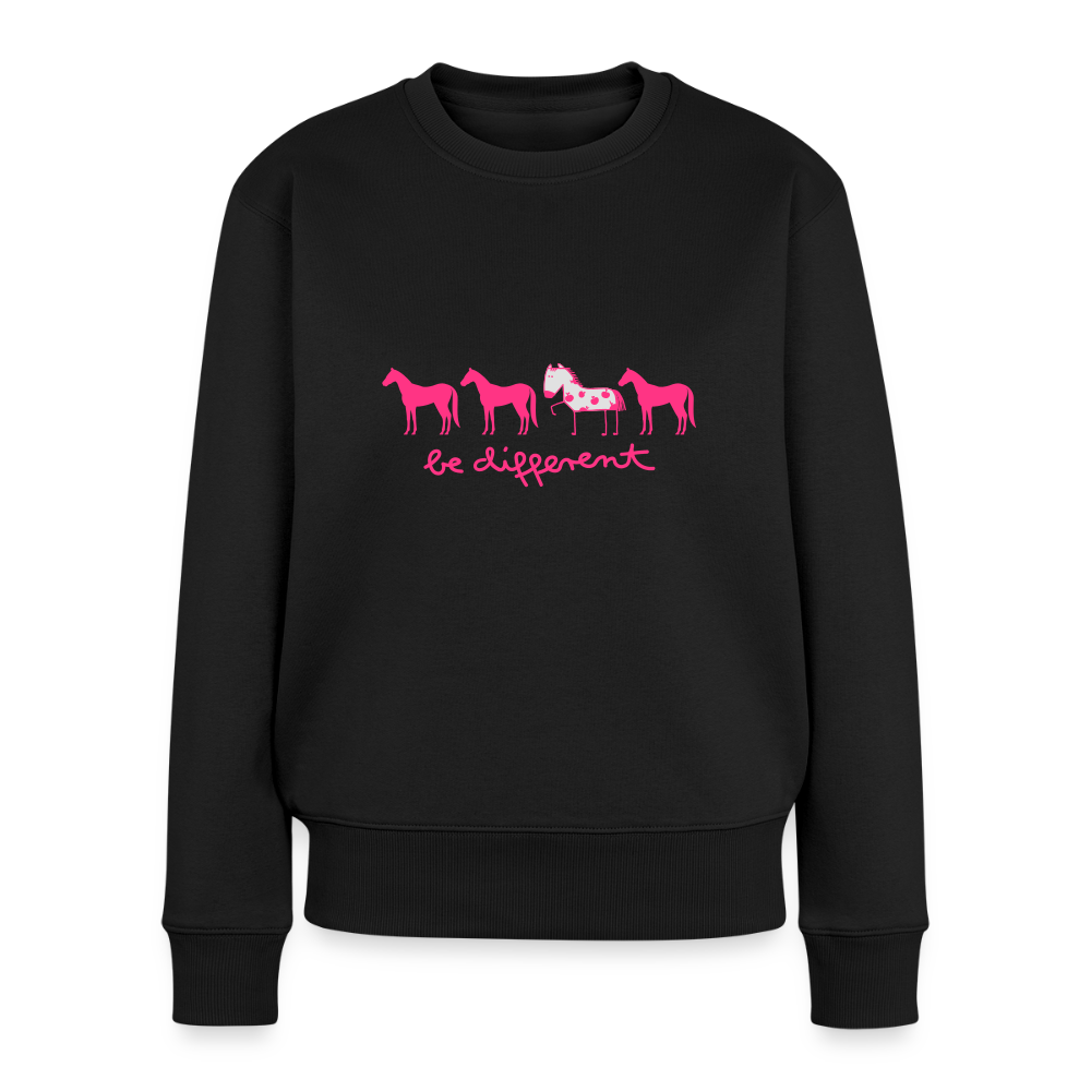 Frauen Premium Pullover - Schwarz
