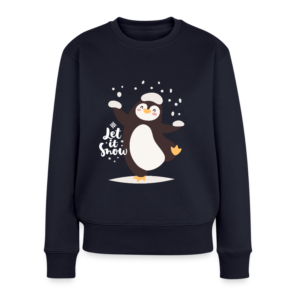 Frauen Premium Pullover - Navy