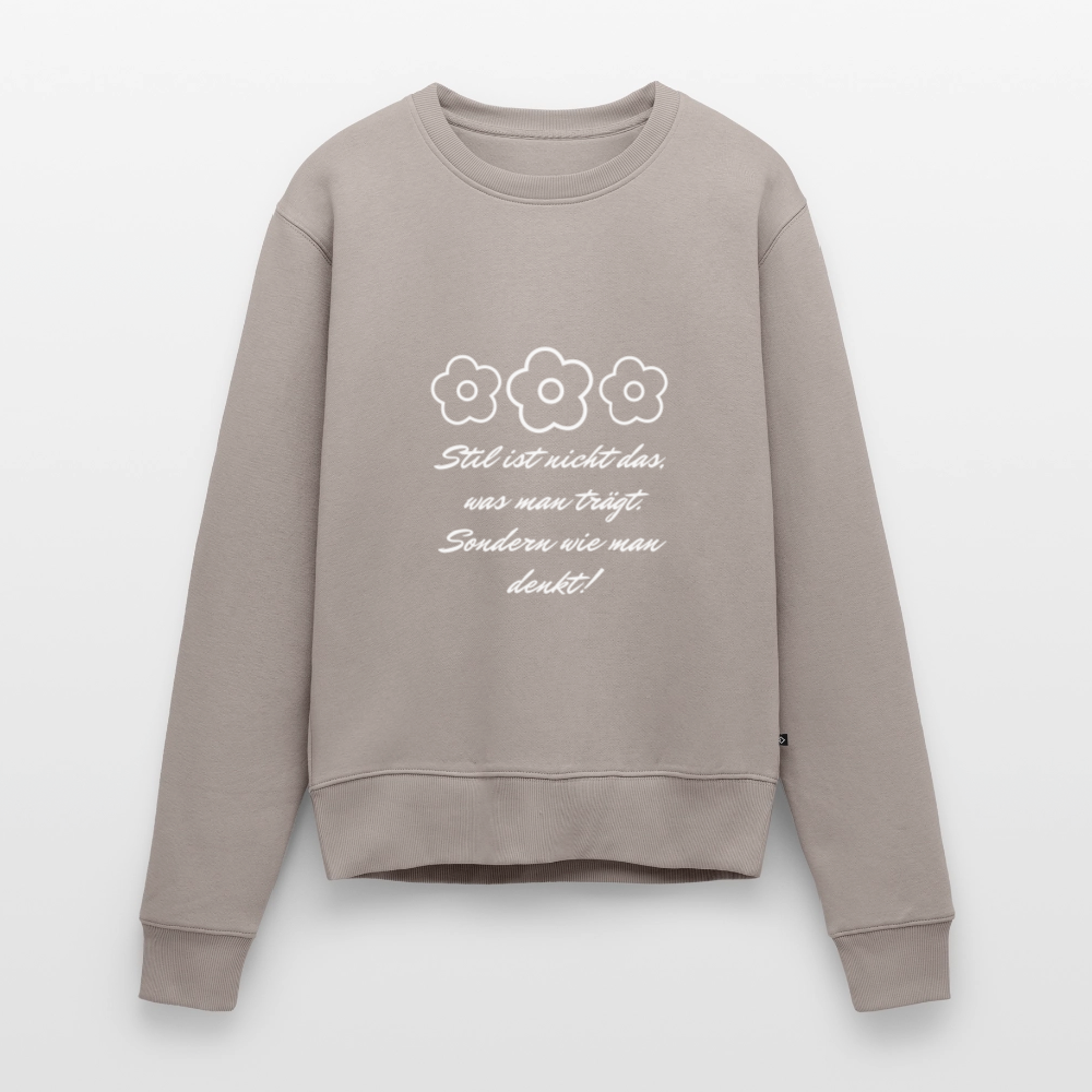 Frauen Premium Pullover - Taupe