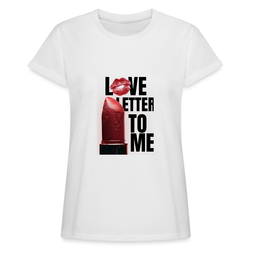 Frauen Oversize T-Shirt - Weiß