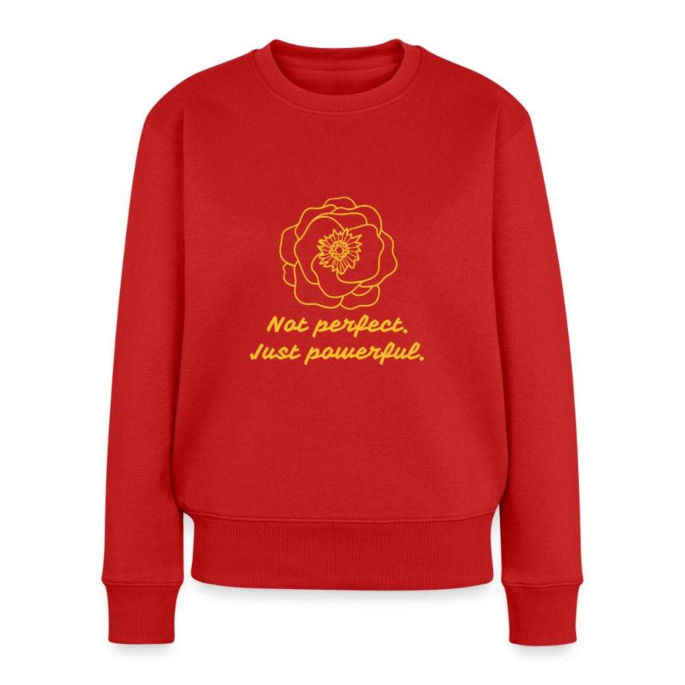 Frauen Premium Pullover - Rot