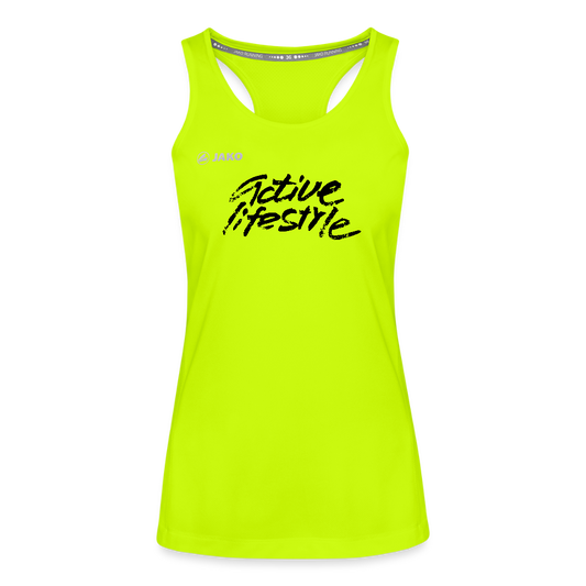 JAKO Frauen Tanktop Run 2.0 - Neongelb