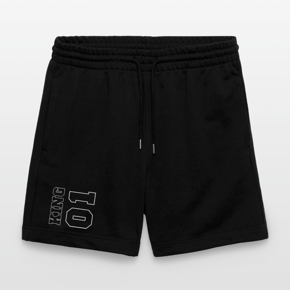 Unisex Bio Joggingshorts Trainer - Schwarz