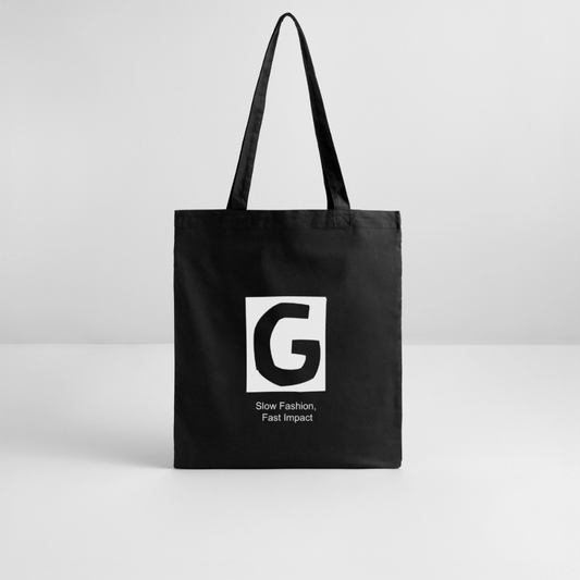 Stanley/Stella Bio-Stoffbeutel - Schwarz