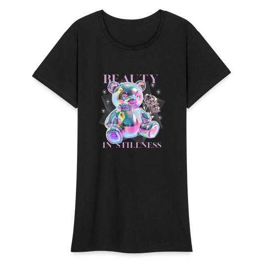 Frauen Heavy T-Shirt - Schwarz
