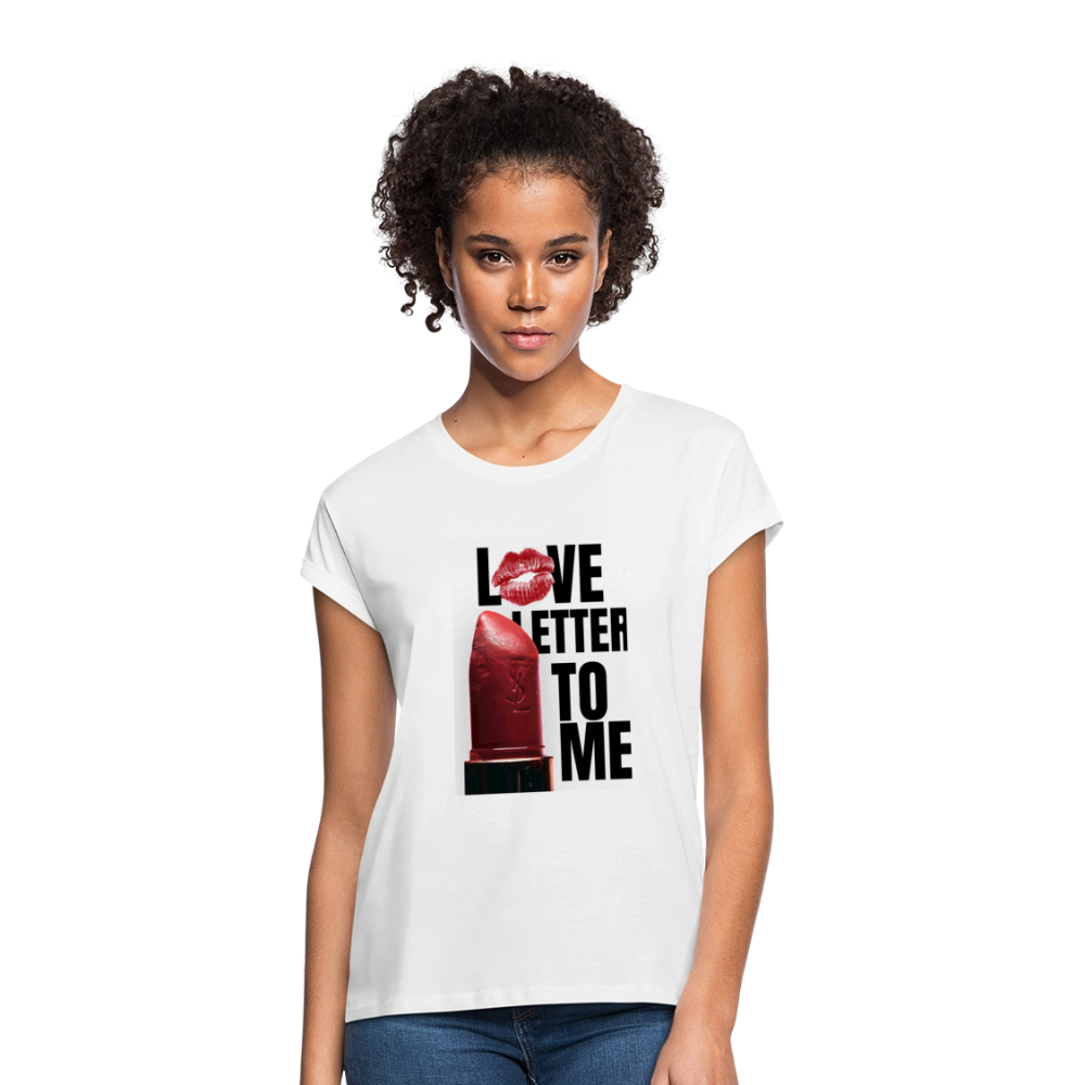 Frauen Oversize T-Shirt - Weiß