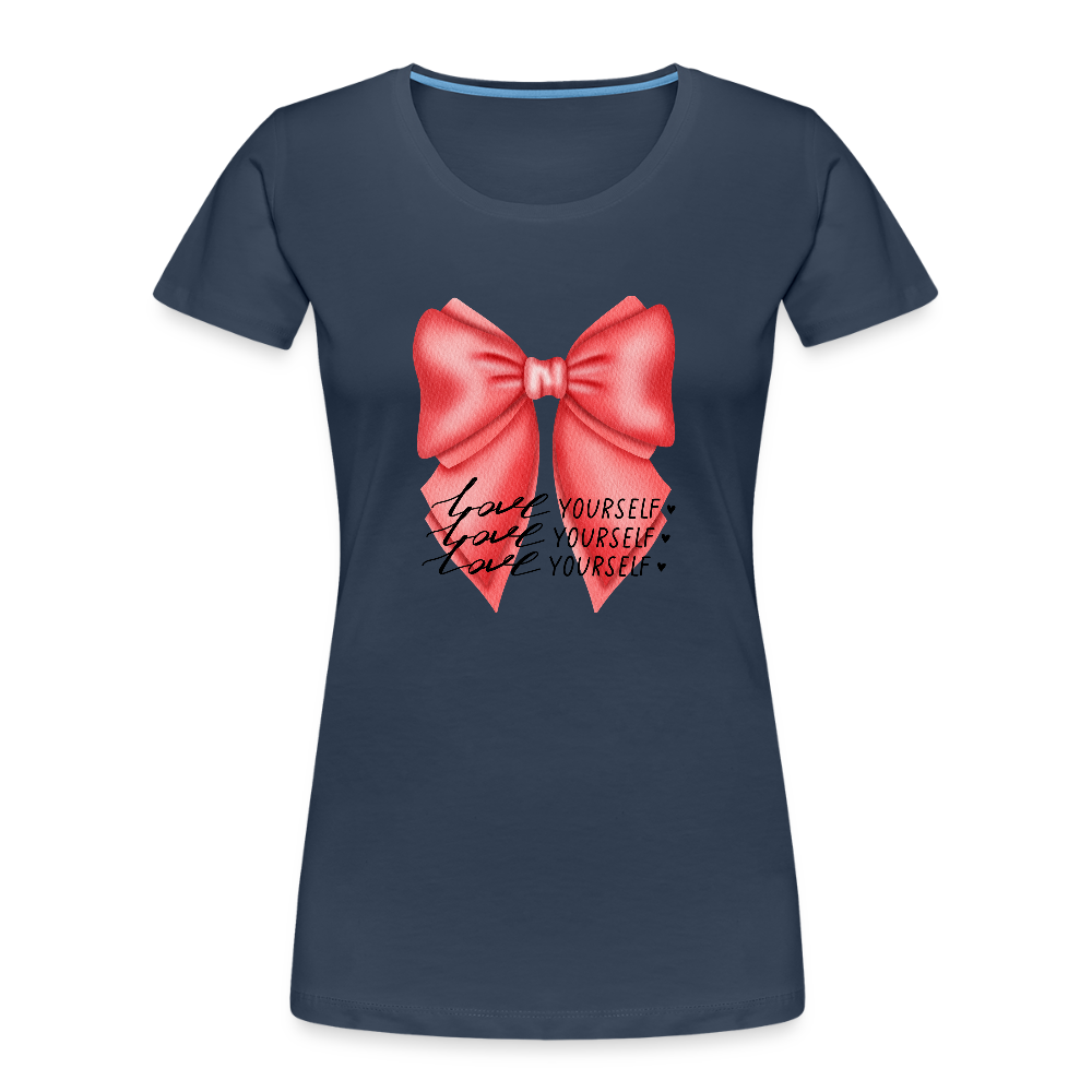 Frauen Premium Bio T-Shirt - Navy