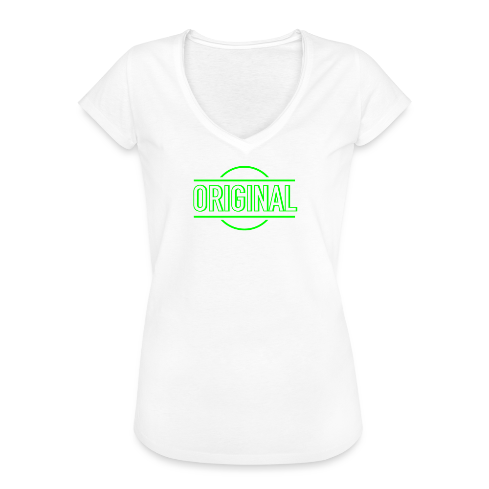 Frauen Vintage T-Shirt - Weiß