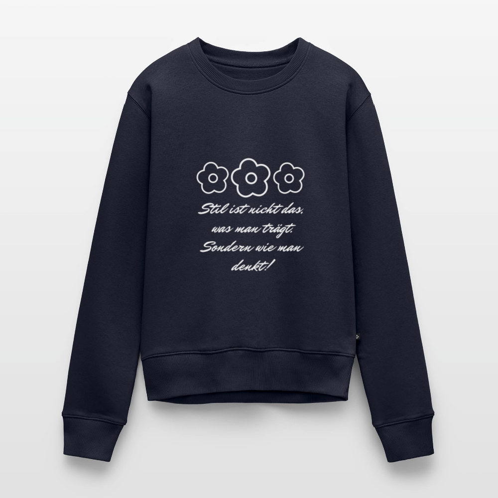 Frauen Premium Pullover - Navy