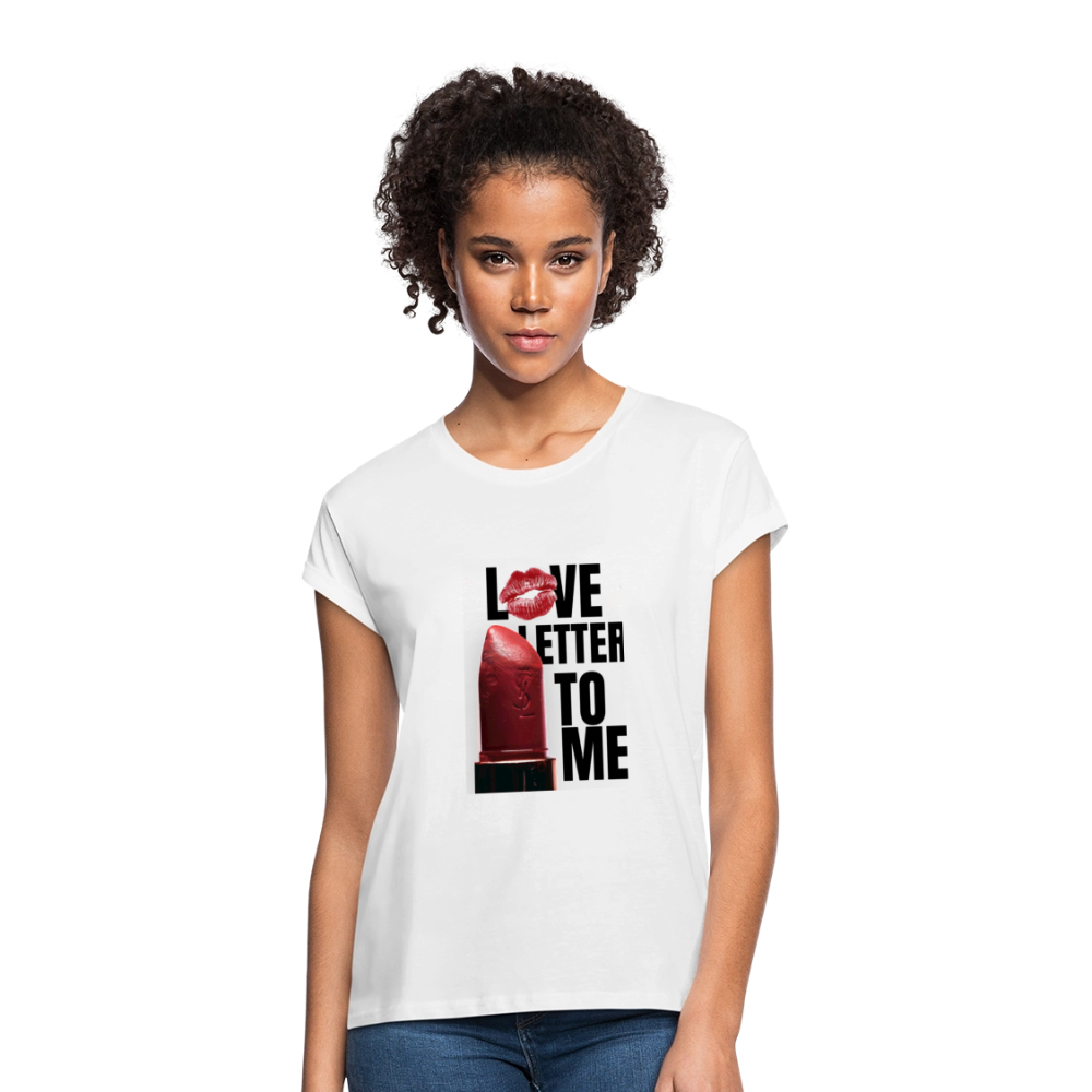 Frauen Oversize T-Shirt - Weiß