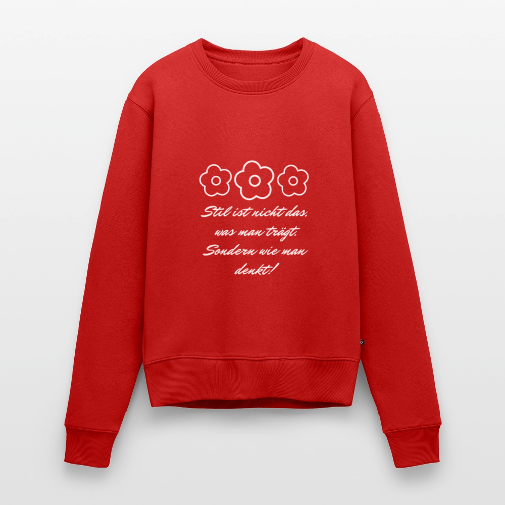 Frauen Premium Pullover - Rot