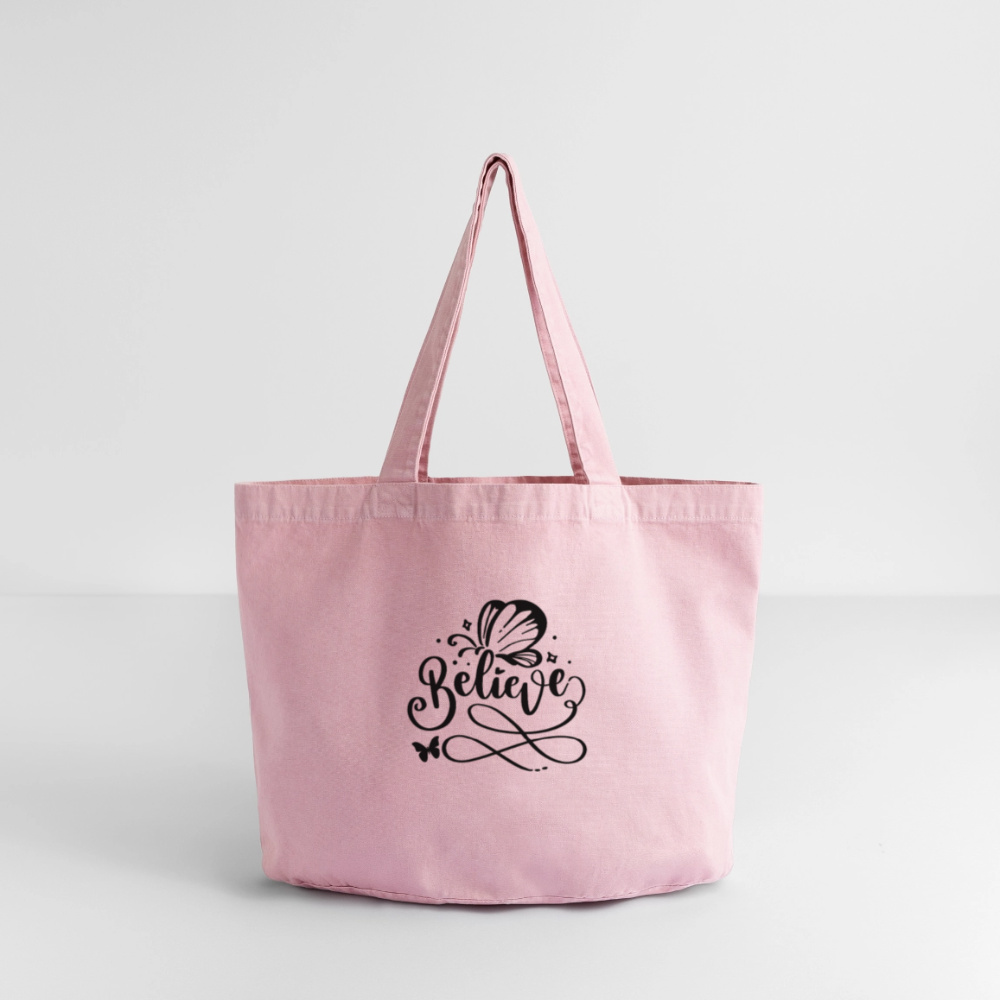Vintage-Washed Shopper - Vintage Rosa