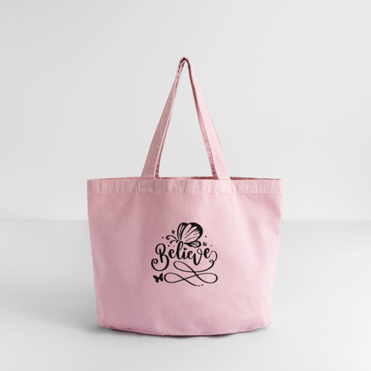 Vintage-Washed Shopper - Vintage Rosa