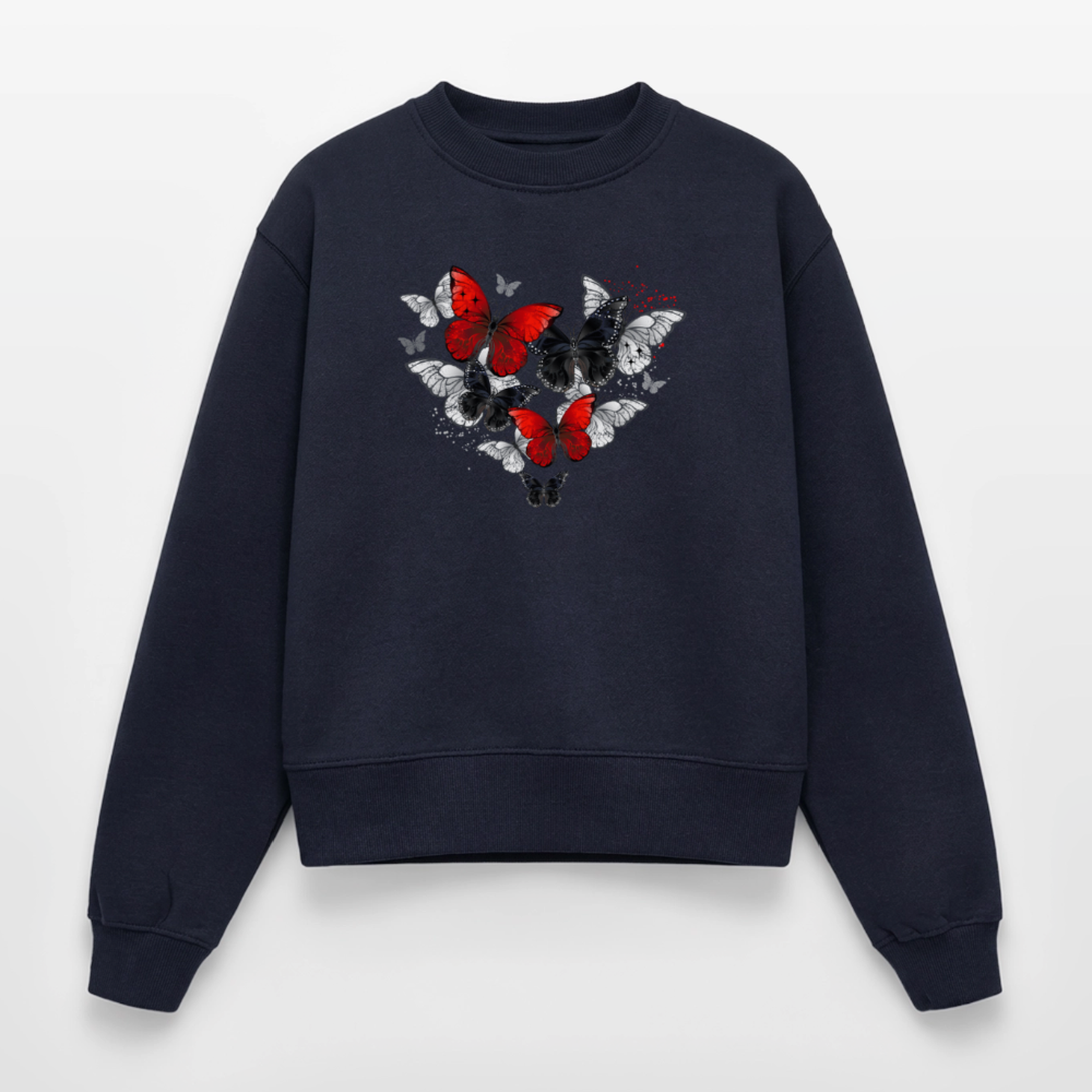 Relaxed Frauen Organic Sweatshirt - Navy