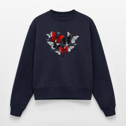 Relaxed Frauen Organic Sweatshirt - Navy