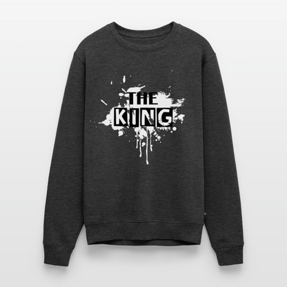 Männer Premium Pullover - Anthrazit meliert