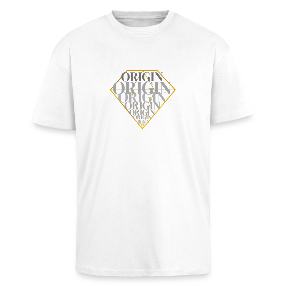 Oversized Heavyweight Unisex T-Shirt - Weiß