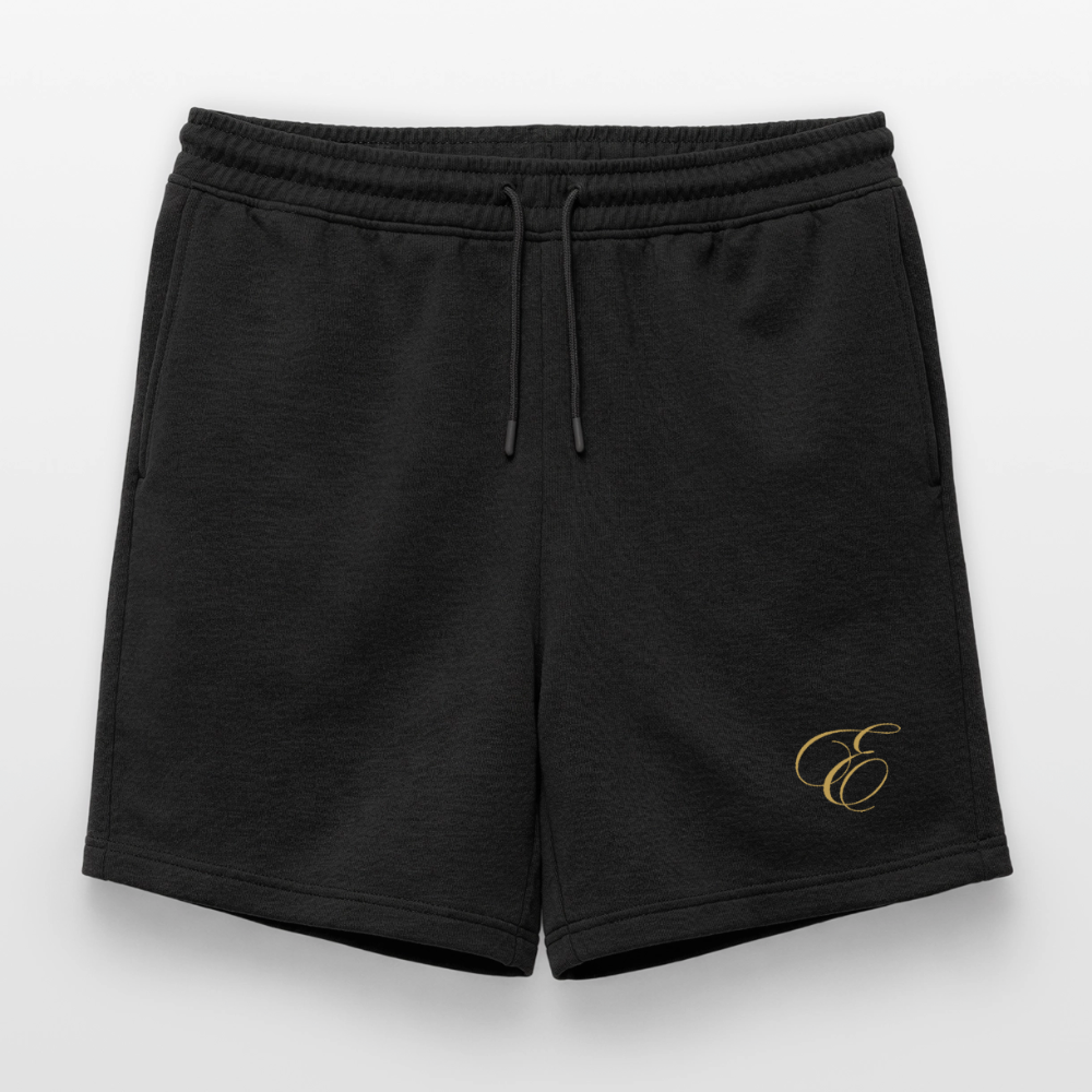 Männer Premium Organic Sweatshorts - Schwarz