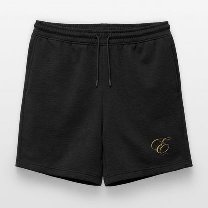 Männer Premium Organic Sweatshorts - Schwarz