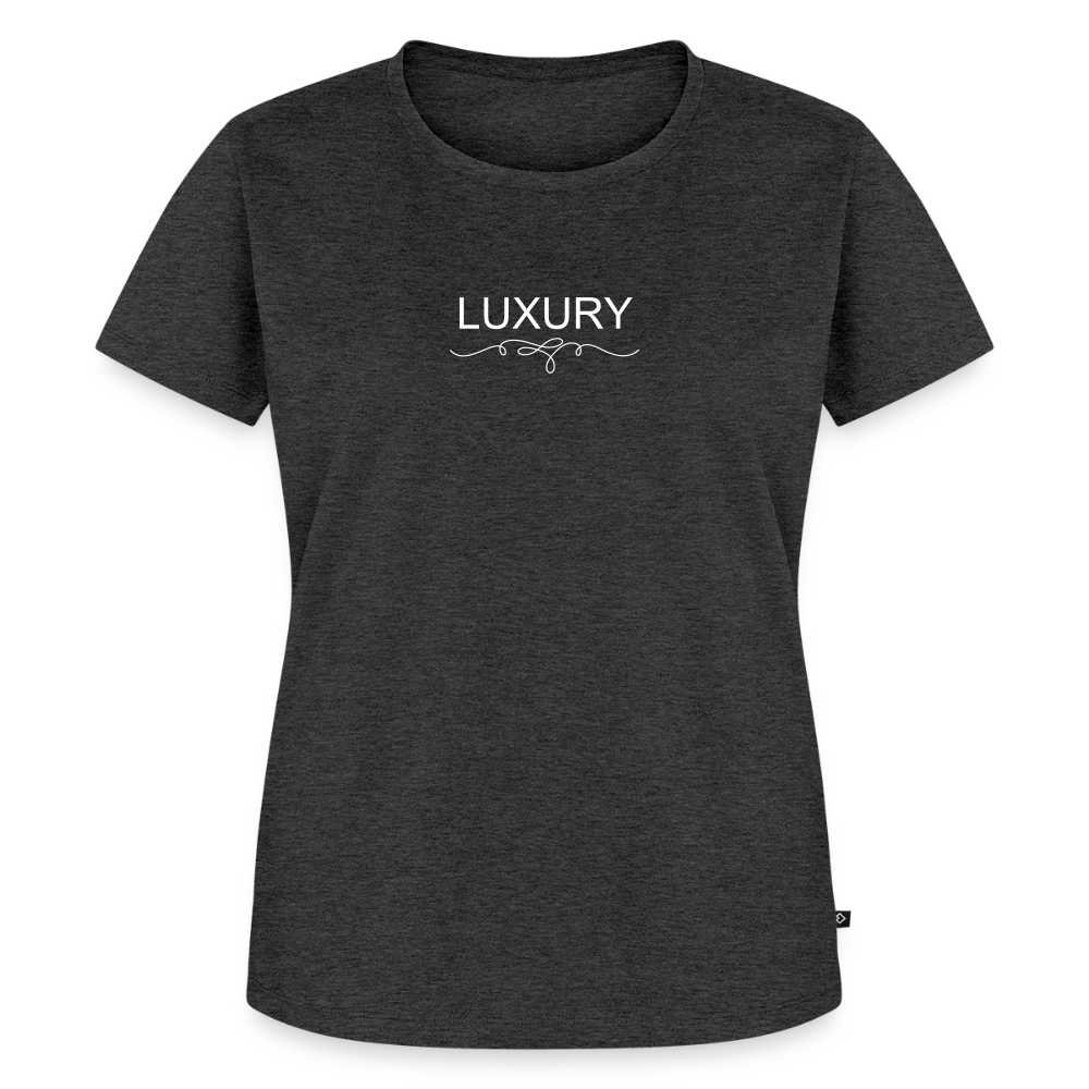 Frauen Premium T-Shirt - Anthrazit meliert